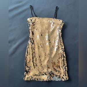 Likely Reese Dress,Gold, size 2, NWOT